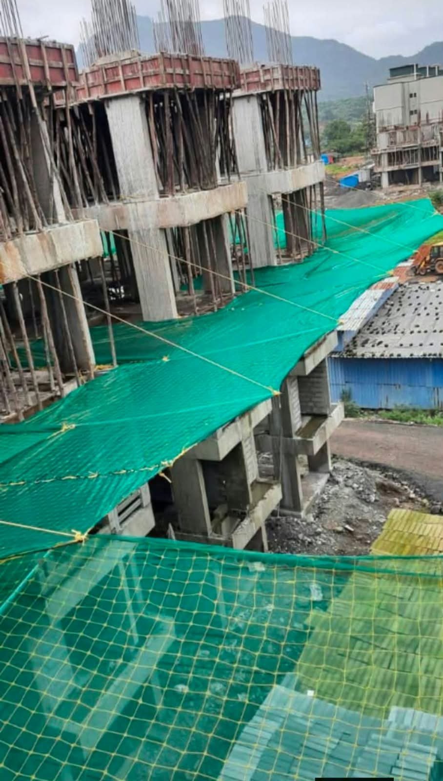 Construction safety net