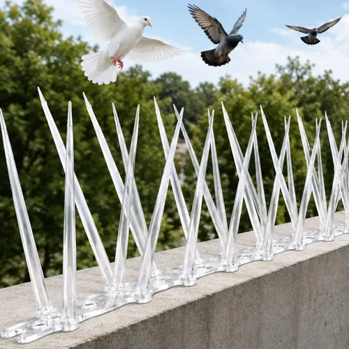 Bird spikes installation